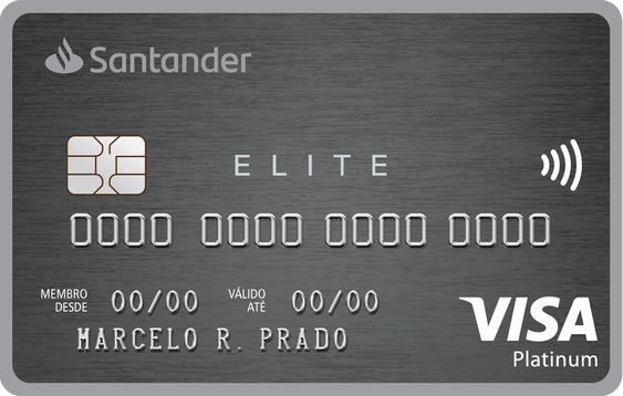 Cartão de Crédito Santander Elite Platinum